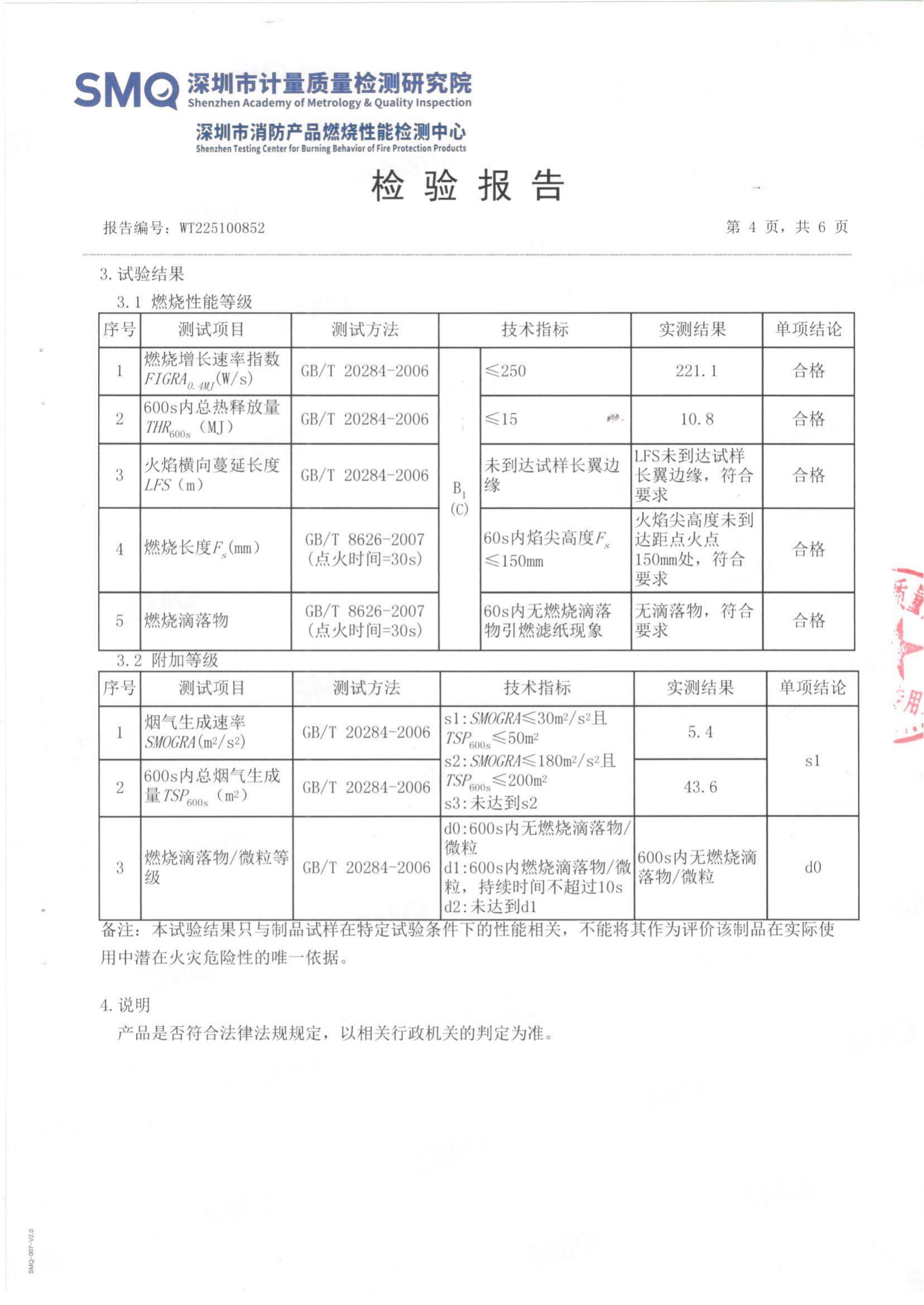 超E0级阻燃板检测报告_03